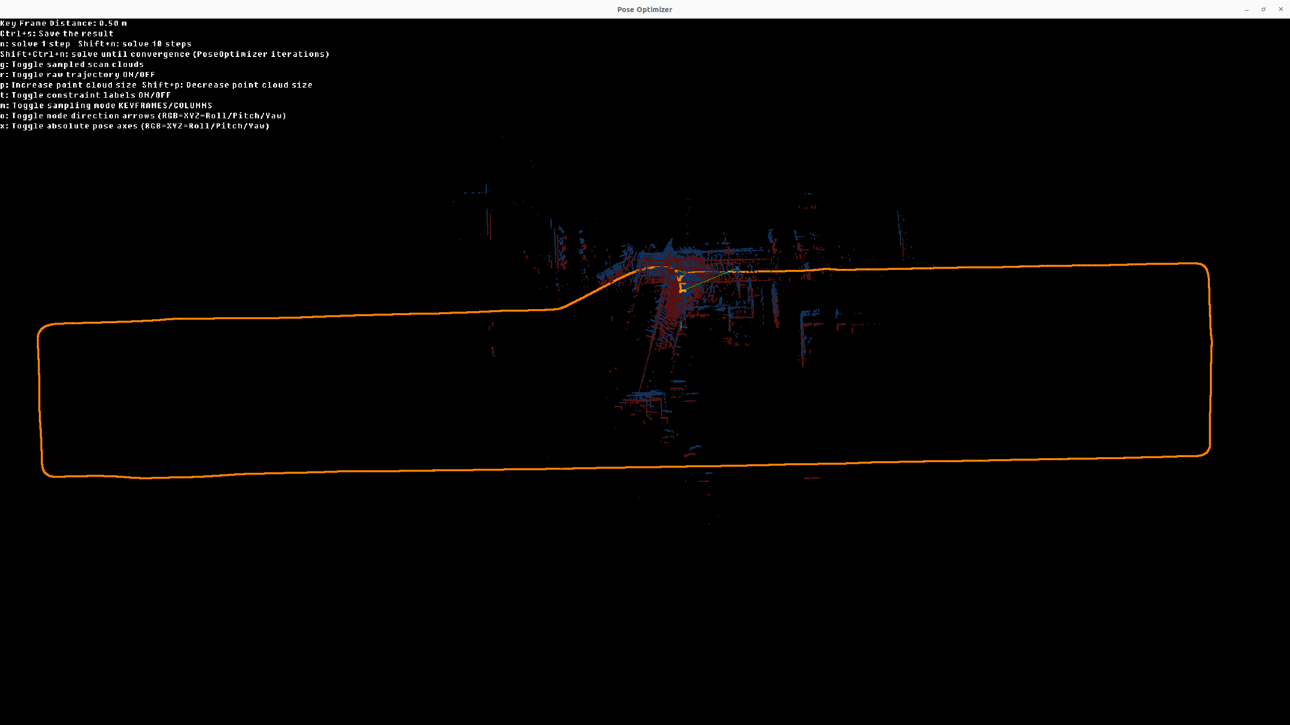 Pose Optimizer Viz with constraints overlay